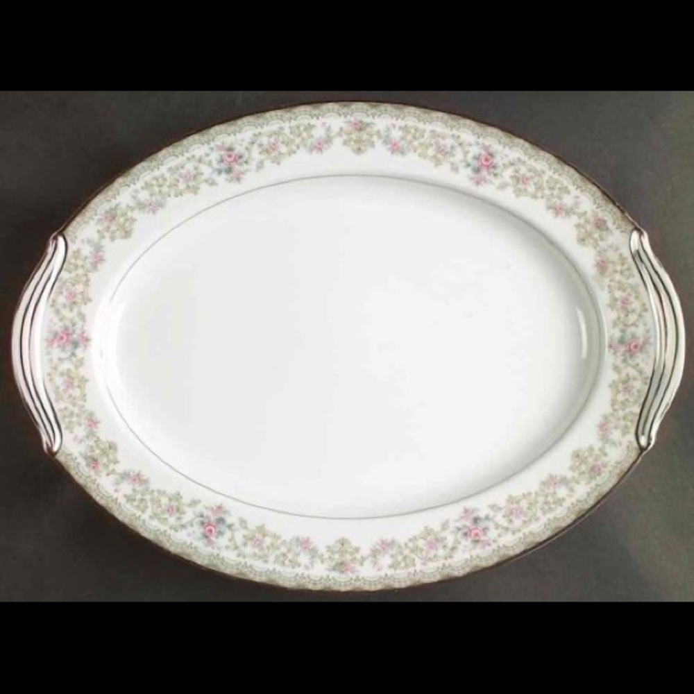 NORITAKE EDGEWOOD 13” OVAL PLATTER #5807